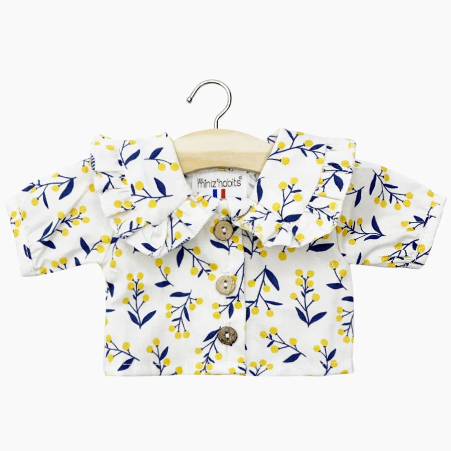 Minikane - Chemisier Karina - Mimosa||Minikane - Karina Blouse - Mimosa - Boutique Marocor Bébé en Ligne : Soins, Jouets et Articles Maison