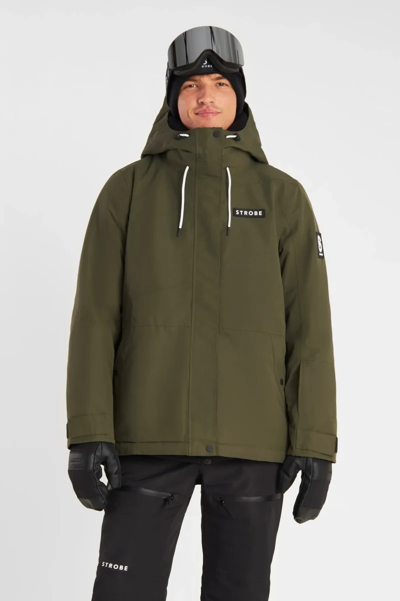 Veste de ski Aura Olive Green – Hommes - Matériel sport pas cher – Meilleur rapport qualité-prix Les 15 meilleures vestes de ski : sélection Hardloop