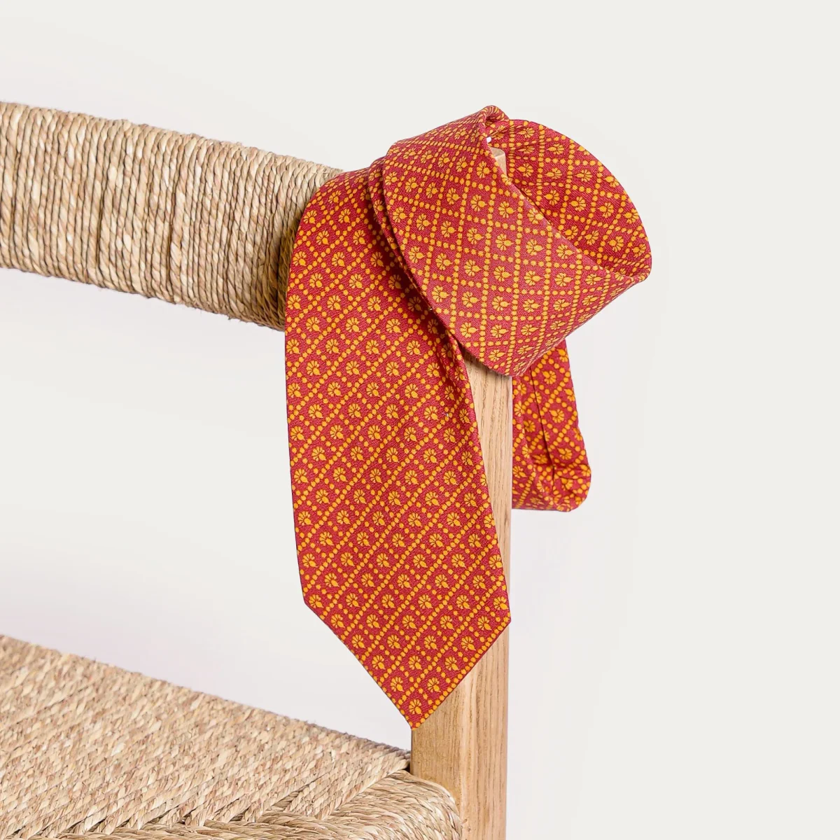 Cravate en coton imprimée Petit jardin Orange - E-shop mondial – Produits durables, modernes et accessibles partout Graines de Cotonnier - Gossypium herbaceum - Arbre à coton - Boutique  Végétale