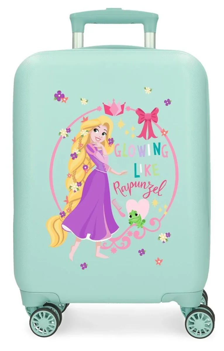 4481323 TROLLEY ABS 50 CM.4R PRINCESS CELEBRATION RAPUNZEL - Des Produits Outdoor Pensés pour Vos Aventures au Quotidien Closer look at the Children's Ride On Suitcases at ALDI #kidstravel #aldi  #Specialbuys