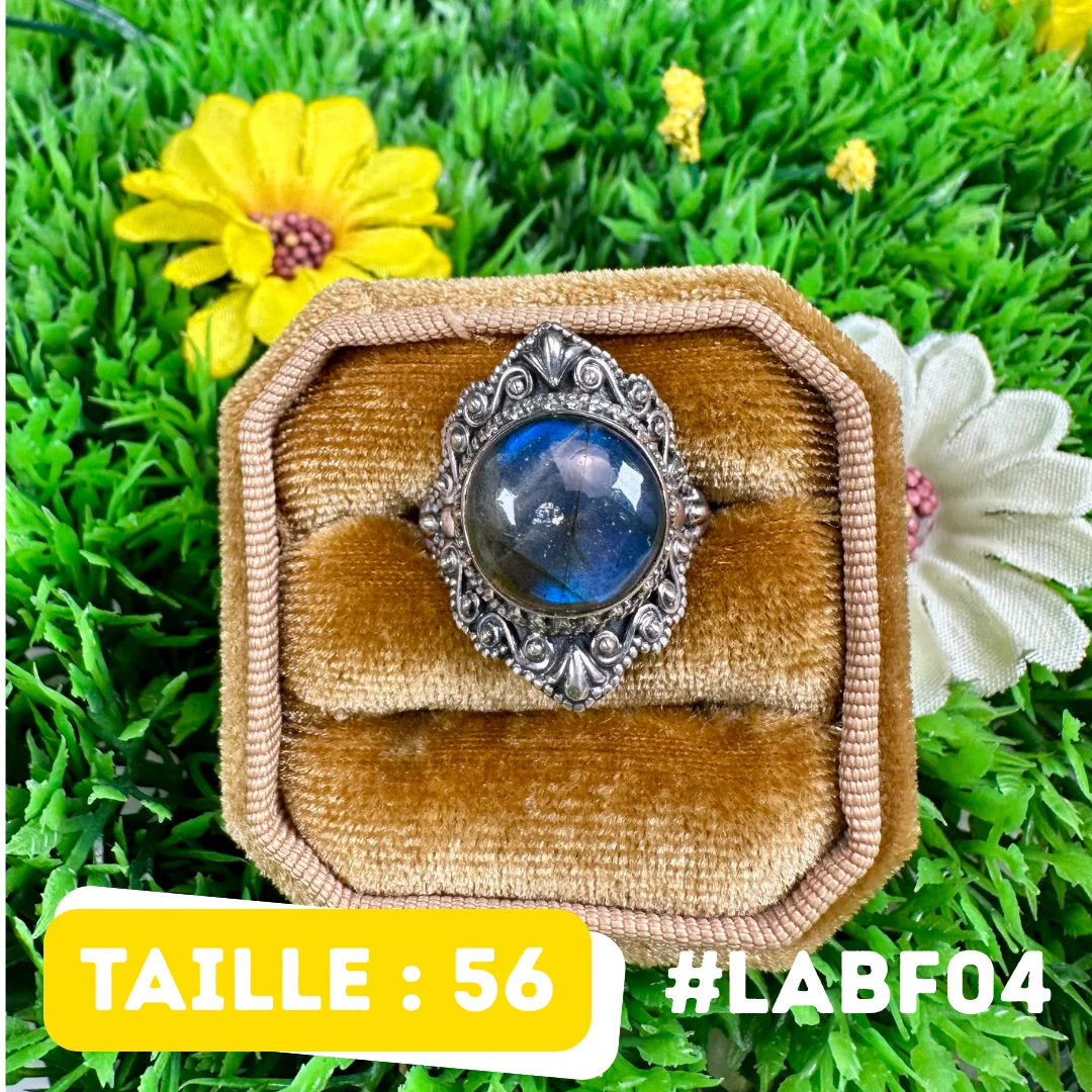 Bague Ravissante Labradorite Bluefire #LABF04 - Saldi Straordinari – Offerte Speciali Disponibili Adesso