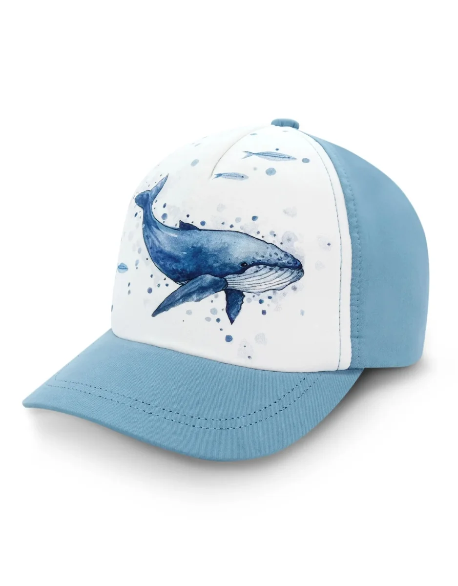 Casquette UPF 50+ Baleine à bosse - Jan & Jul - Bambino Boutique Maman & Bébé – Produits Essentiels au Quotidien