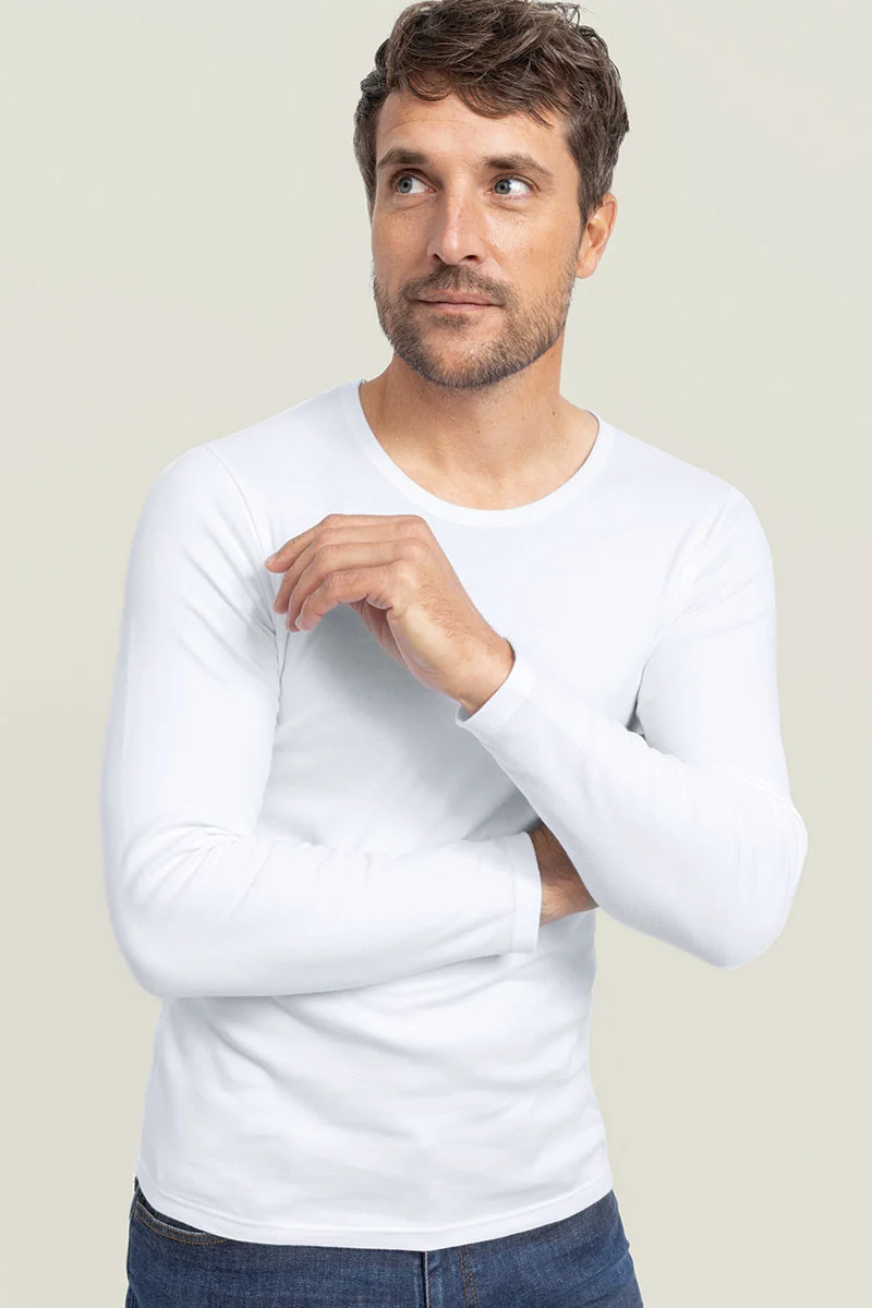 Tee-shirt manches longues en coton Made in France - Vins Rouges Harmonieux pour Chaque Occasion - h&m tee - shirt manche coton vin occasion