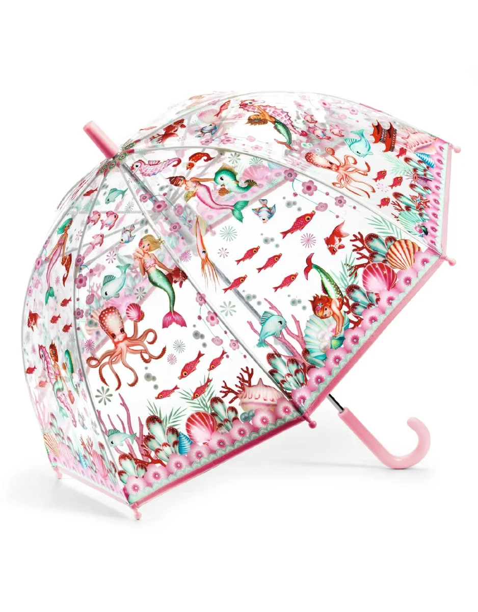 Parapluie - Sirène - Djeco - Boutique tendresse Maman & Bébé – Produits Essentiels au Quotidien