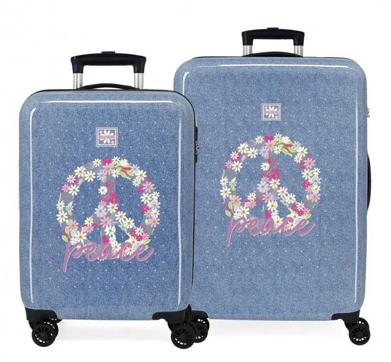 Juego de maletas Roll Road Peace 55 - 68 cm - Des Produits Outdoor Pensés pour Vos Aventures au Quotidien - Archivage