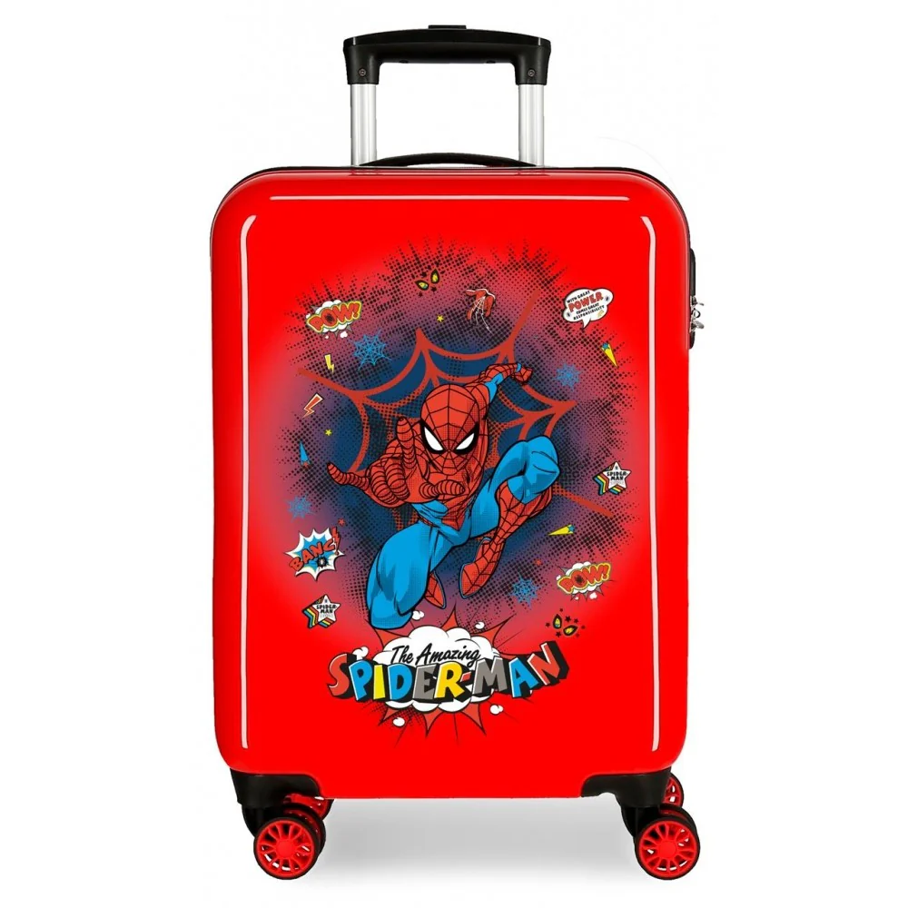 Maleta Cabina Spiderman Pop cm Produits Outdoor Pensés Aventures Quotidien