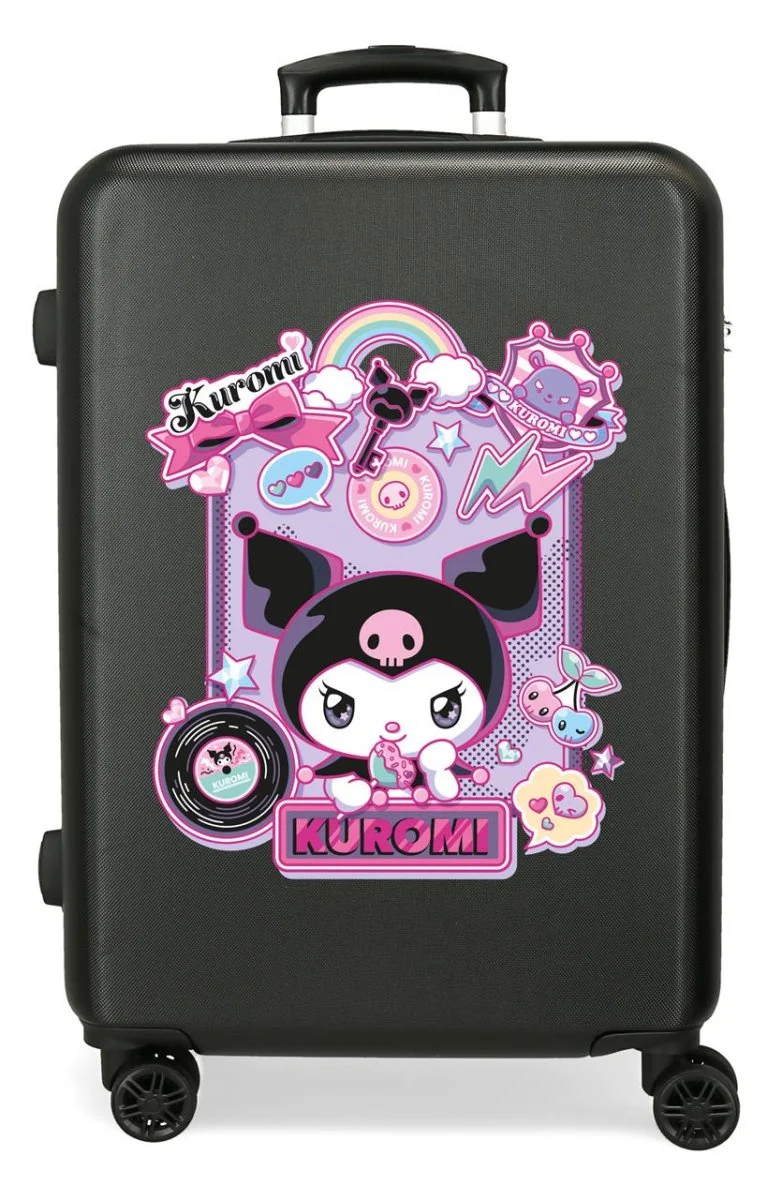 4281211 TROLLEY ABS 65CM. C/EXP. 4R. KUROMI WONDER FEST NEGR - Des Produits Outdoor Pensés pour Vos Aventures au Quotidien - {'count': 1, 'name': 'EV1'}