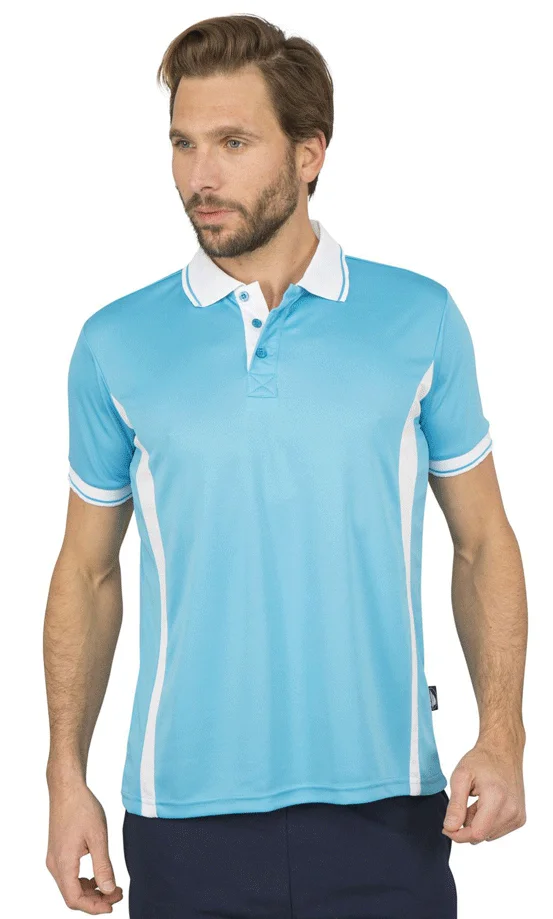 Polo promotionnel sport respirant homme, polyester coupe - Vins Rouges Harmonieux pour Chaque Occasion