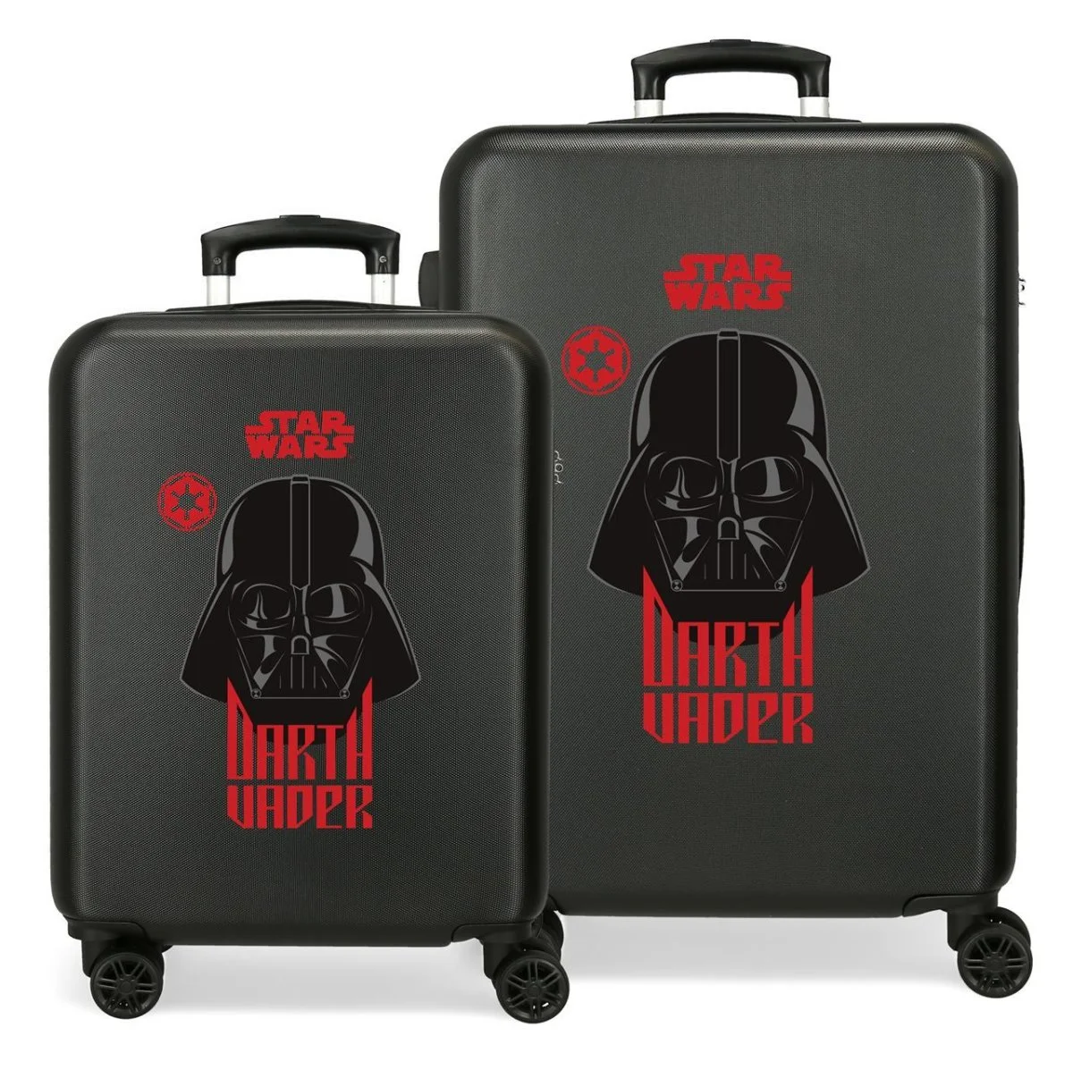 4031441 SET/2 TROLLEY ABS 55-65CM. 4R. STAR WARS DARTH VADER - Des Produits Outdoor Pensés pour Vos Aventures au Quotidien SAFARI STAR 2 (Small 56cm | Medium 65cm) Expandable Cabin & Check-in Set 4  Wheels - 26 inch BLACK - Price in India | Flipkart.com