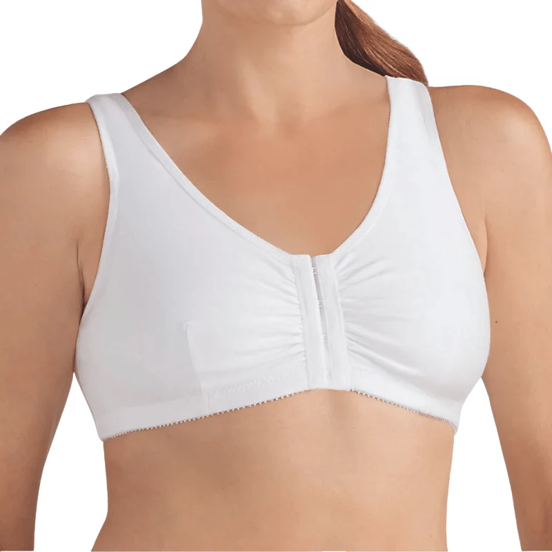 Soutien-gorge blanc avec fermeture frontale - Frances - Organisation de la maison avec Garde-robe des solutions de rangement