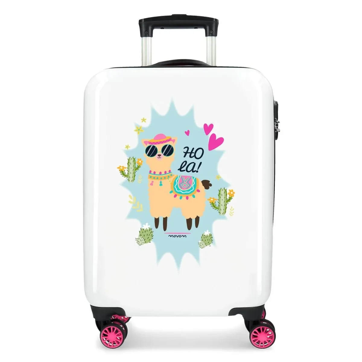 Maleta de Cabina Movom HOLA LLAMA rígida 55cm - Des Produits Outdoor Pensés pour Vos Aventures au Quotidien - stitch maleta cm produit aventure