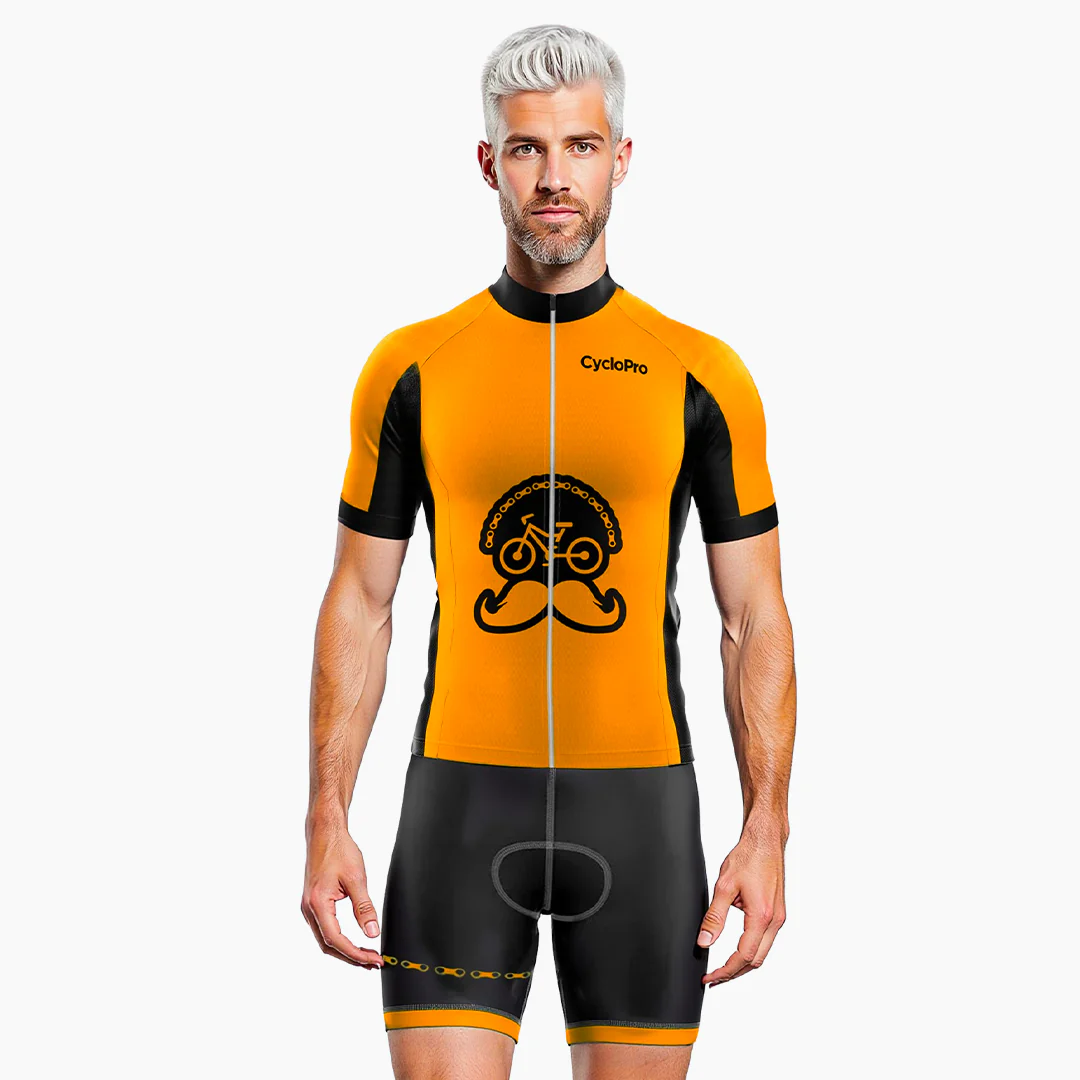 Tenue De Cyclisme Orange - Fleur de l'age - Tout pour Créer des Expériences Mémorables en Extérieur Tenue Vélo de Route Rose - Cycling – CycloPro