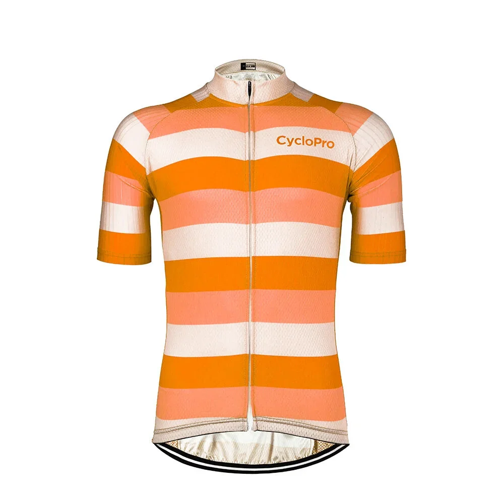 Maillot de cyclisme Orange - Évasion+ - Tout pour Créer des Expériences Mémorables en Extérieur - aubagne cyclisme expérience extérieur