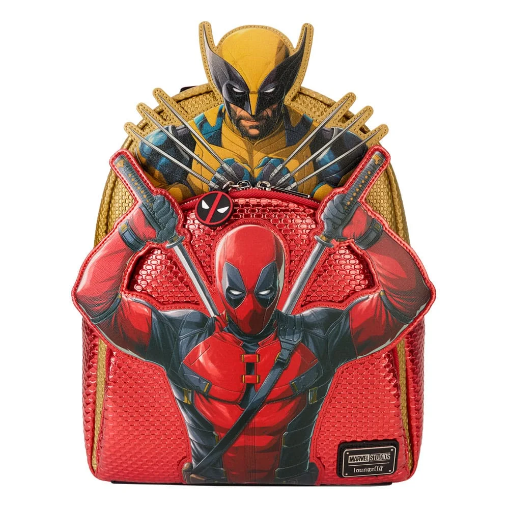 MARVEL – Mini Sac à Dos Deadpool & Wolverine - Éclairage de qualité avec frais de port offerts - {'count': 1, 'name': 'pièces'}