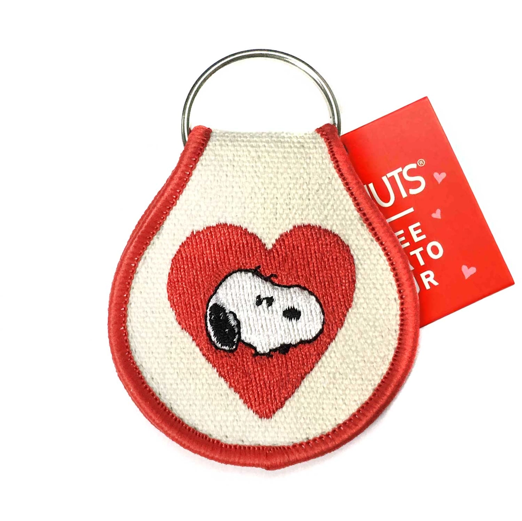 Porte-clé Peanuts contrôle Snoopy Coeur - Organisation de la maison avec des solutions de rangement