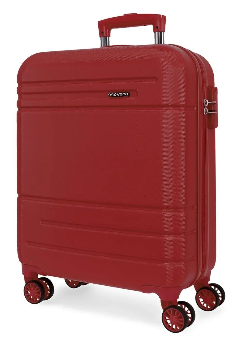 5989164 TROLLEY ABS 55CM.4R.MOVOM GALAXY BURDEOS - Des Produits Outdoor Pensés pour Vos Aventures au Roues Quotidien