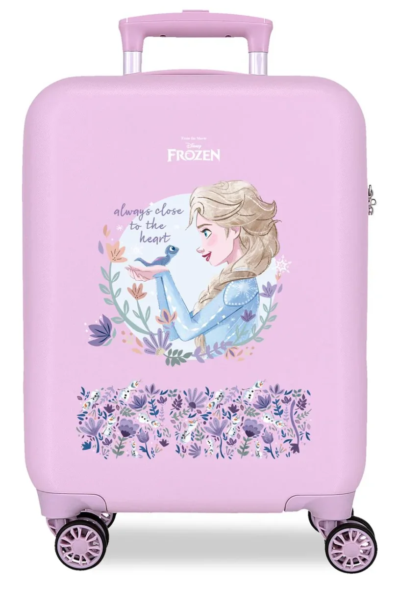 4941341 TROLLEY ABS 50CM.4R. CLOSE TO THE HEART FROZEN - Des Produits Outdoor Pensés pour Vos Aventures au Quotidien tectake® Set de Valise de Voyage 4 Tailles Valise Grande Taille Valise  Cabine Petite Valise Sacs de Voyage Valise Maternité ABS avec roulettes  Pivotantes 360° Cadenas