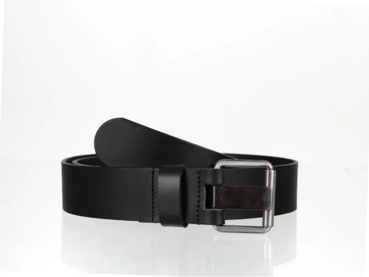 Ceinture grande taille homme en cuir noir 4073 LN 145 cm - Vins Rouges Harmonieux pour Chaque Occasion - {'count': 1, 'name': 'ORIGINE'}
