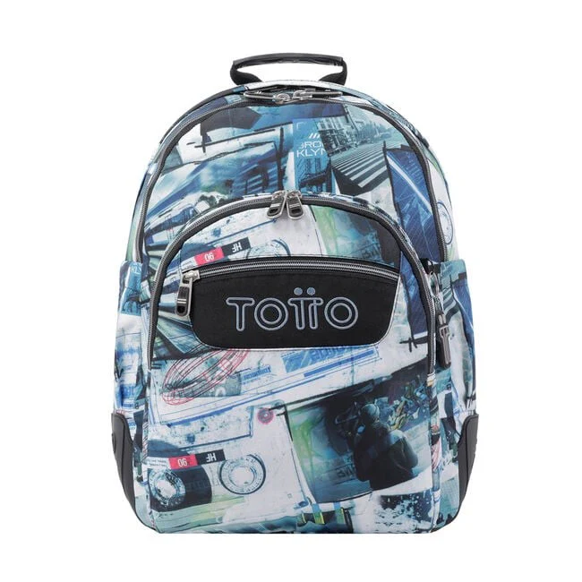 TOTTO Mochila Crayoles- Postales Casetes Produits Outdoor Pensés Aventures Quotidien