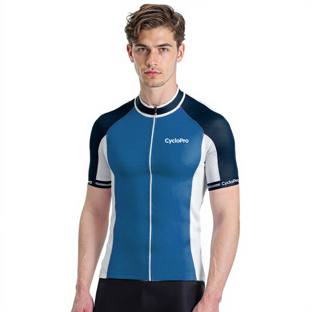 Maillot Cyclisme Route Bleu - Uni+ - Tout pour Créer des Expériences Mémorables en Extérieur - Piscine
